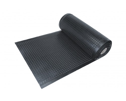 Противоусталостное покрытие Soft Anti-Fatique Mat 900х9300х15 мм черное "пузыри"